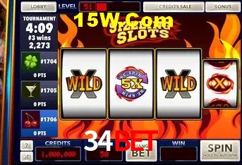 Sinta a adrenalina dos jogos de cassino com 34Bet